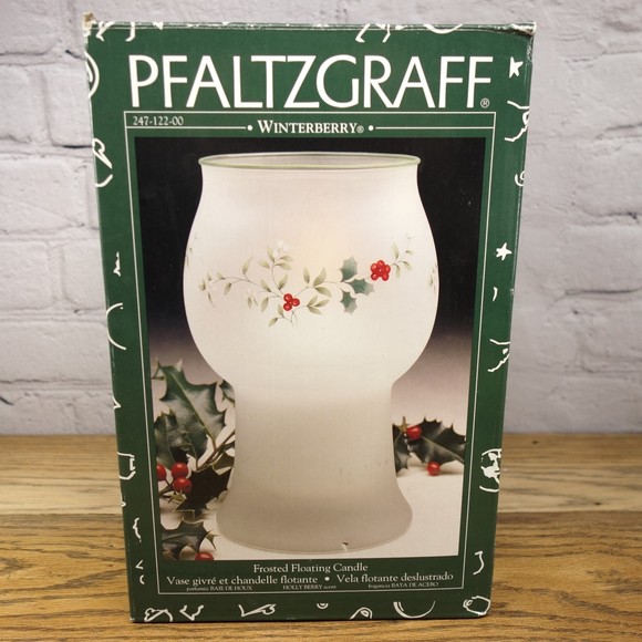Pfaltzgraff Holiday Pfaltzgraff Winterberry Vintage 9s Frosted